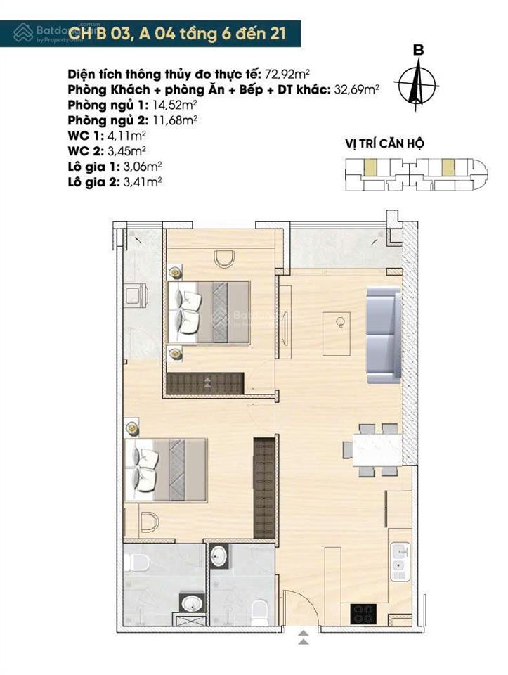 Căn 2 ngủ 78m2 đủ đồ tầng cao view sông hồng cực đẹp giá 6.1 tỷ tại tây hồ. 0978 073 ***