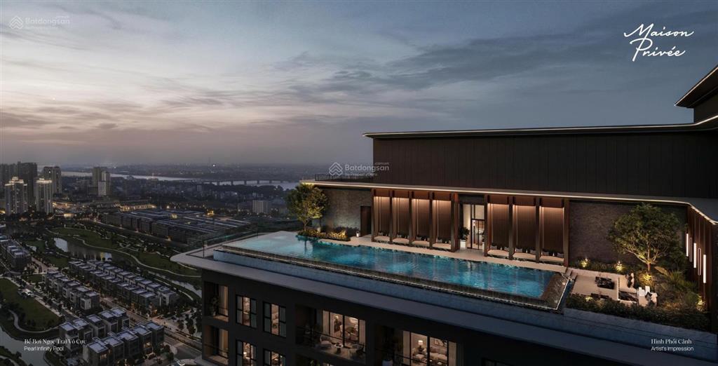 Maison privée tây hồ chỉ 490 căn hộ giới hạn vị trí độc tôn ciputra, gara siêu xe, thang máy riêng