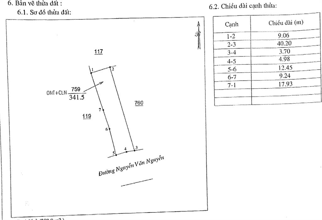 Bán thửa đất 106759, xã mỹ thạnh an, thành phố bến tre, tỉnh bến tre