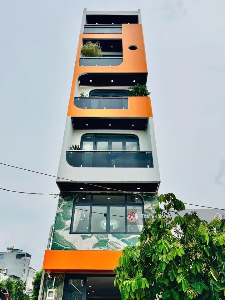 Nhà bán mặt tiền kinh doanh phạm huy thông p6 gò vấp 4m x 21m 6 lầu có thang máy