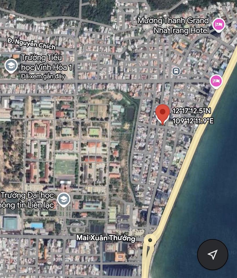 Hàng hiếm đông nam, lô 2 mặt tiền dương hiến quyền và phó đức chính, p. bắc nha trang. 090134026