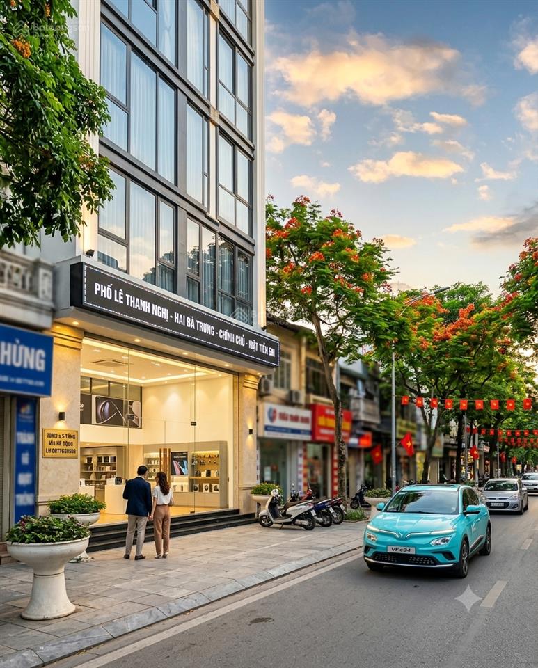Bán nhà mặt phố lê thanh nghị, hai bà trưng 30m2, 5 tầng, giá 16 tỷ. mặt phố đầu tư hiếm