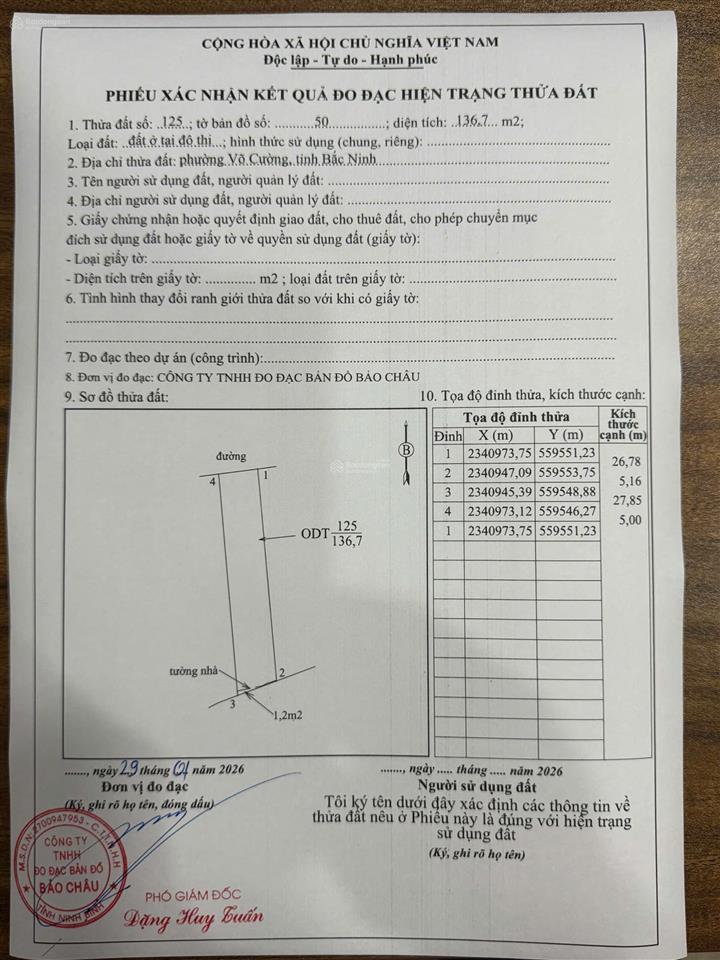 Bán đất 136,7m² ngõ 386 nguyễn đăng đạo, đại phúc, bắc ninh