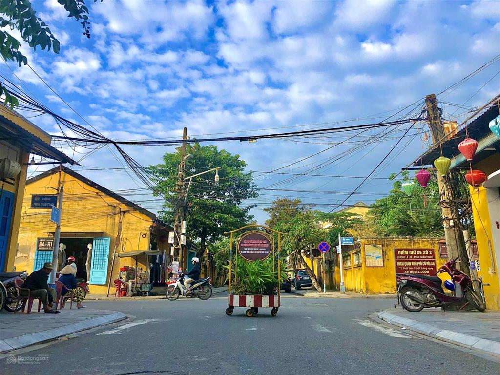 Bán đất mặt tiền phan bội châu hiếm có tại hội an ngay trung tâm phố cổ (ms542)