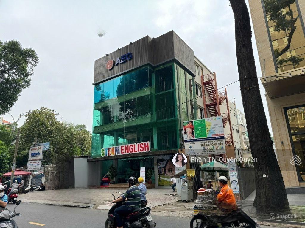 Tòa nhà góc 2 mặt tiền ngay trần quang khải, quận 1 hầm 7 tầng 13 x 18m hđ 400 triệu 89 tỷ