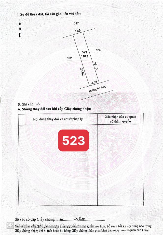 Bán đất đối diện trường mầm non hợp thành tp hòa bình 2 mặt tiền 110m2 giá 5xx tr
