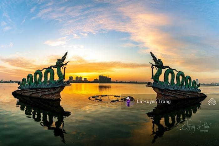Hạ chào 5 tỷ nhật chiêu vệ hồ lô góc 3 thoáng 110m2 mặt tiền 8m ô tô đỗ cửa 3 bước ra hồ