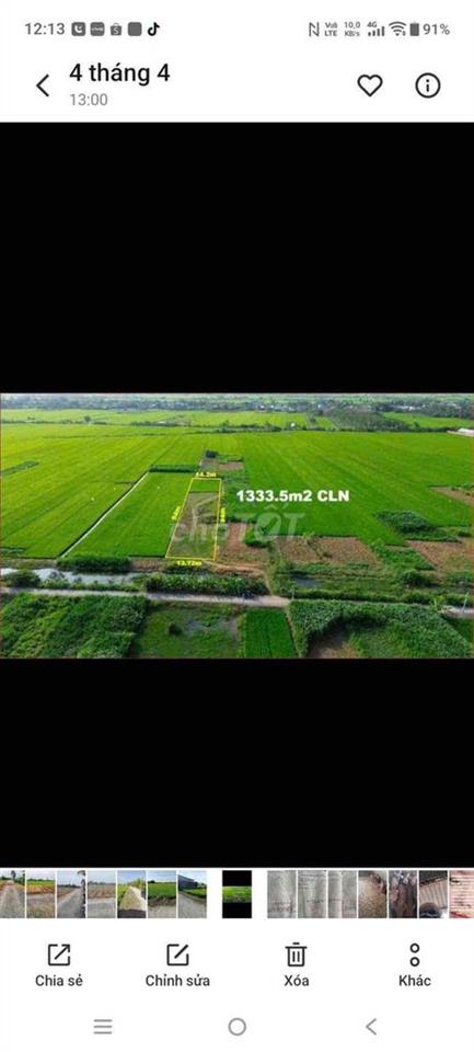 Chính chủ bán đất cập kênh