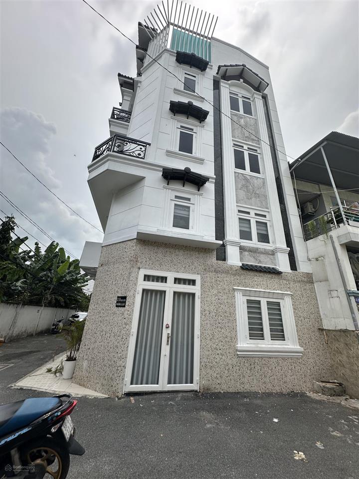 Nhà lô góc phạm văn chiêu gò vấp hẻm xe tải 5 tầng full nội thất giá 8.7 tỷ