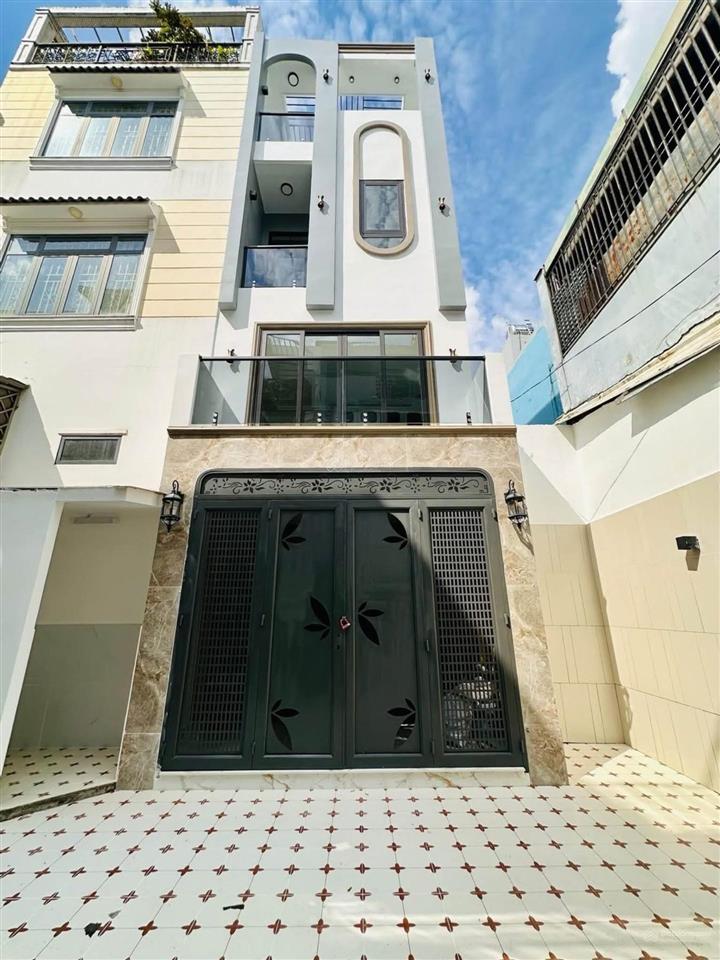 Nhà hẻm xe hơi thông 4 tầng lê đức thọ cn 45m2 full nội thất giá 6.7 tỷ