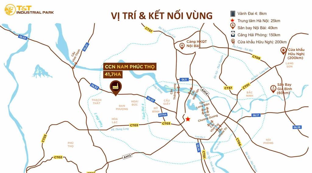 Đất công nghiệp lô nhỏ mặt đường ql32, cách cầu phùng 5 phút