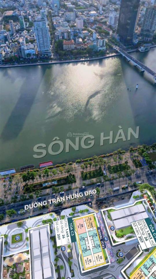 Chính thức nhận booking tòa mặt sông của tổ hợp căn hộ ven sông hàn