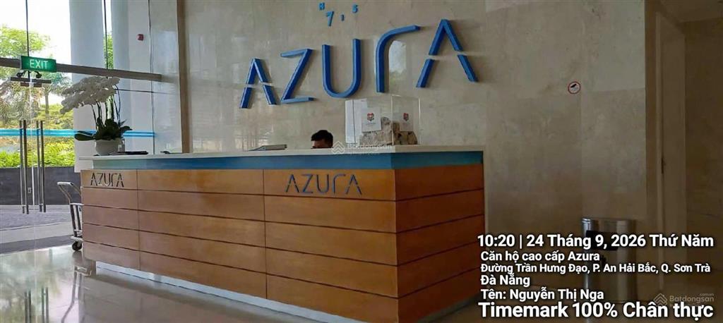 Bán căn hộ cao cấp azura đà nẵng 65.3m2 1pn hướng đông nam giá 5.2 tỷ (có thương lượng)