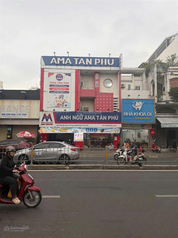 Nhẫn nại! bán nhà mặt tiền âu cơ đoạn đẹp quận tân phú 8x22m 5 tầng có hđt 80 triệu giá 29 tỷ