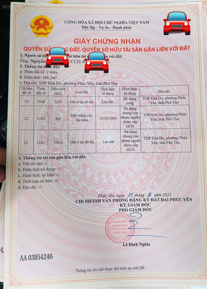 Siêu phẩm 2 mặt thoáng sát kcn nam phúc yên