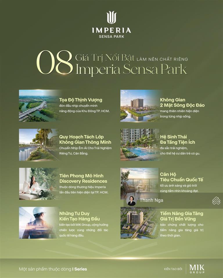 Thanh toán 588 triệu đến nhận nhà căn hộ 2pn imperia sensa park quận 9, mặt tiền võ chí công.