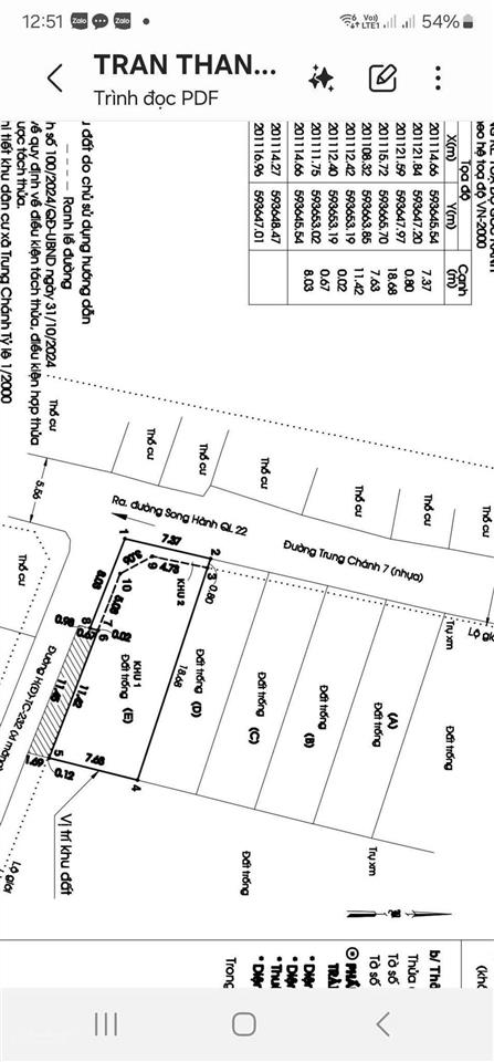 Bán gấp đất 5x20m, kế bên chợ trung chánh, giá 4 tỷ 5