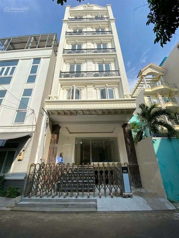 Hạ 10 tỷ! tn 2.2 tỷ/năm bán nhà bạch đằng, dt 8mx25m, cn 190m2 hầm + 7 tầng, giá 40 tỷ