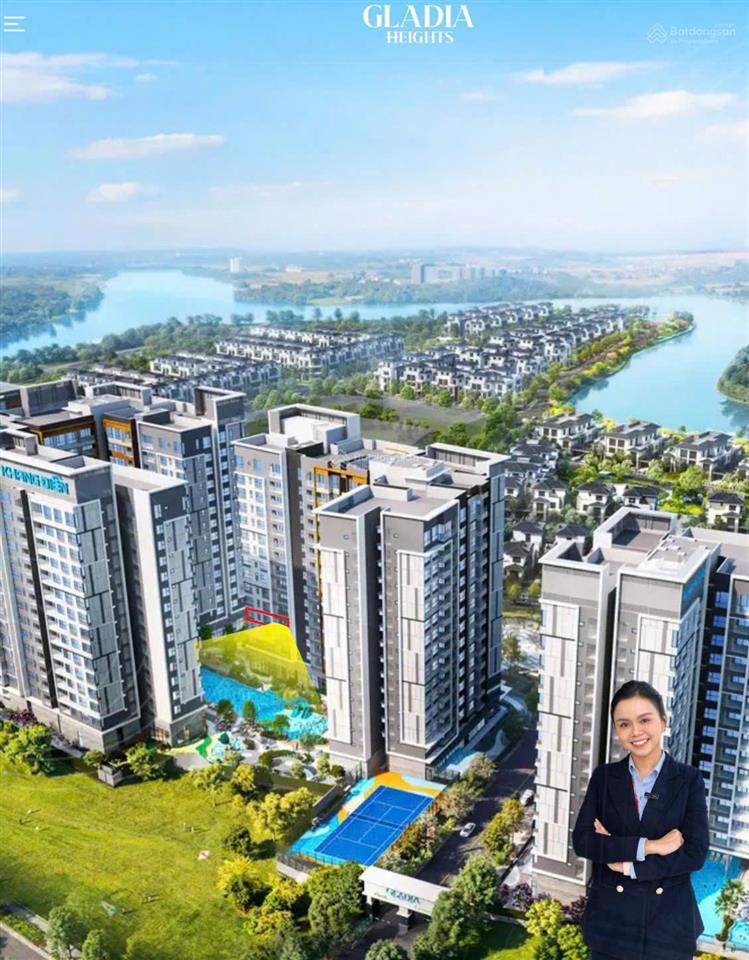 Hiếm có căn 3pn 125m2 trọn view hồ bơi siêu đẹp da gladia heights khang điền keppel. giá gốc cđt