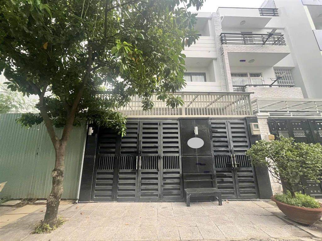 Mặt tiền đường 10m có lề, ngang 6m, hầm 2 ô tô nhà 5 tầng khu đông thủ thiêm