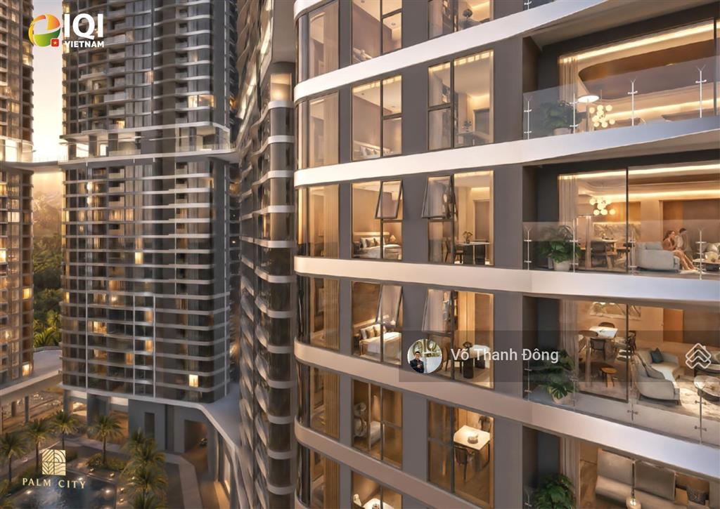 Bán 3 phòng ngủ đặc biệt 157m2 palm river, view sông rạch chiếc, mở bán đợt đầu, ck lên đến 16.5%