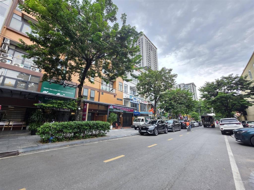 Bán nhà khu đô thị hd mon hàm nghi 135m 6 tầng mt 6m đường 3 ô tô tránh giá 49,5 tỷ