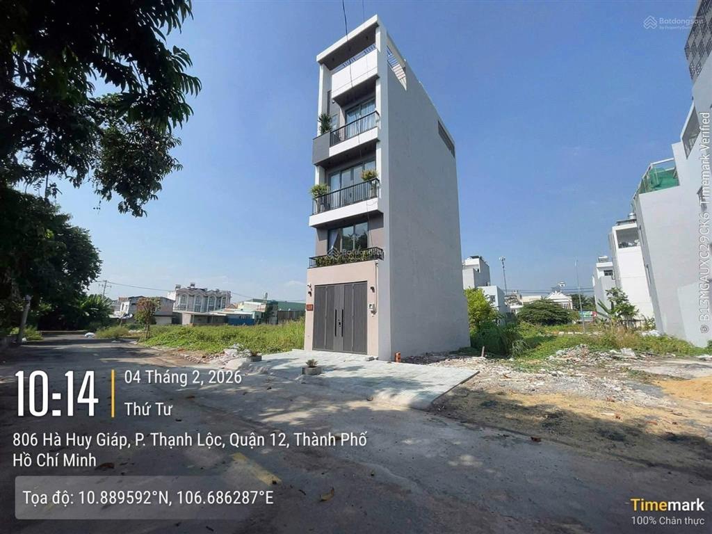 Bán đất view sông sg (4x19) khu vip đường ô tô thoải mái ngay cầu ông đụng q12 chỉ 4,2 tỷ