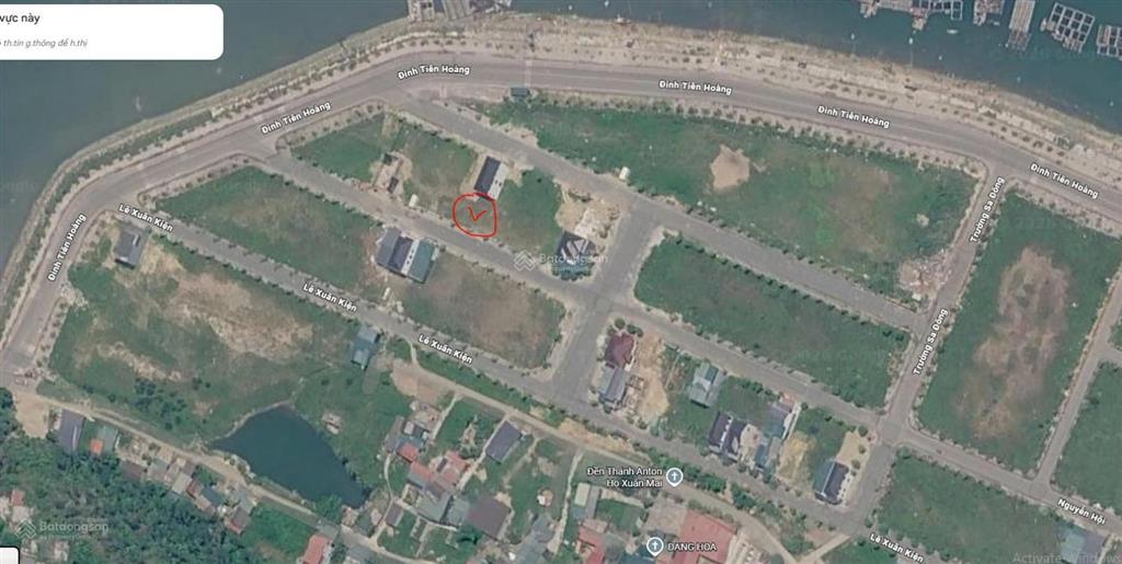 Bán đất kè nghi tân cửa lò, nghệ an, diện tích 136m2, sổ đỏ chính chủ.