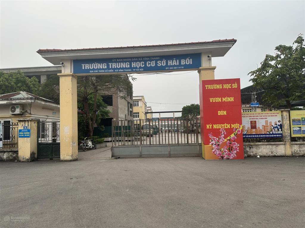 Bán đất đẹp cổ điển hải bối 60m2 trục chính kinh doanh đường ô tô tránh không quy hoạch