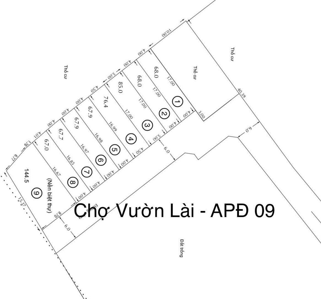 Đất đẹp apđ 09 hệ số cao 4,4 tỷ giáp gò vấp 1km