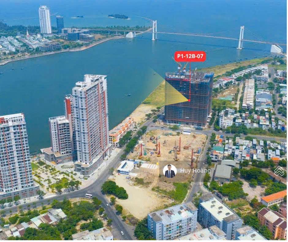 Căn 2pn tầng trung view sông hàn, pháo hoa trục p1 hướng đông nam giá 4,7 tỷ!