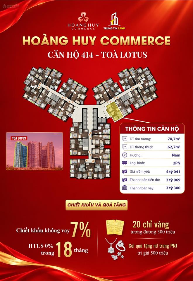 Bán căn sân vườn 62m view thoáng đãng sổ hồng lâu dài