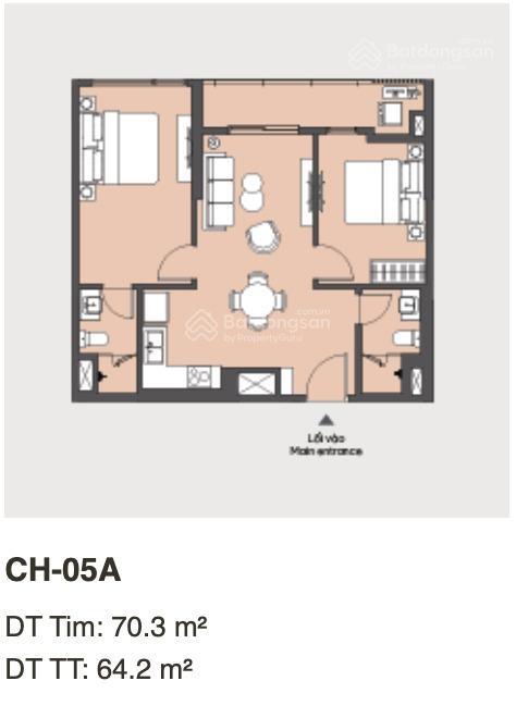 Chính chủ cần bán căn hộ 2pn, 2wc, 65m2 tại toà lakeside, vinhomes ocean park gia lâm, 5,1 tỷ