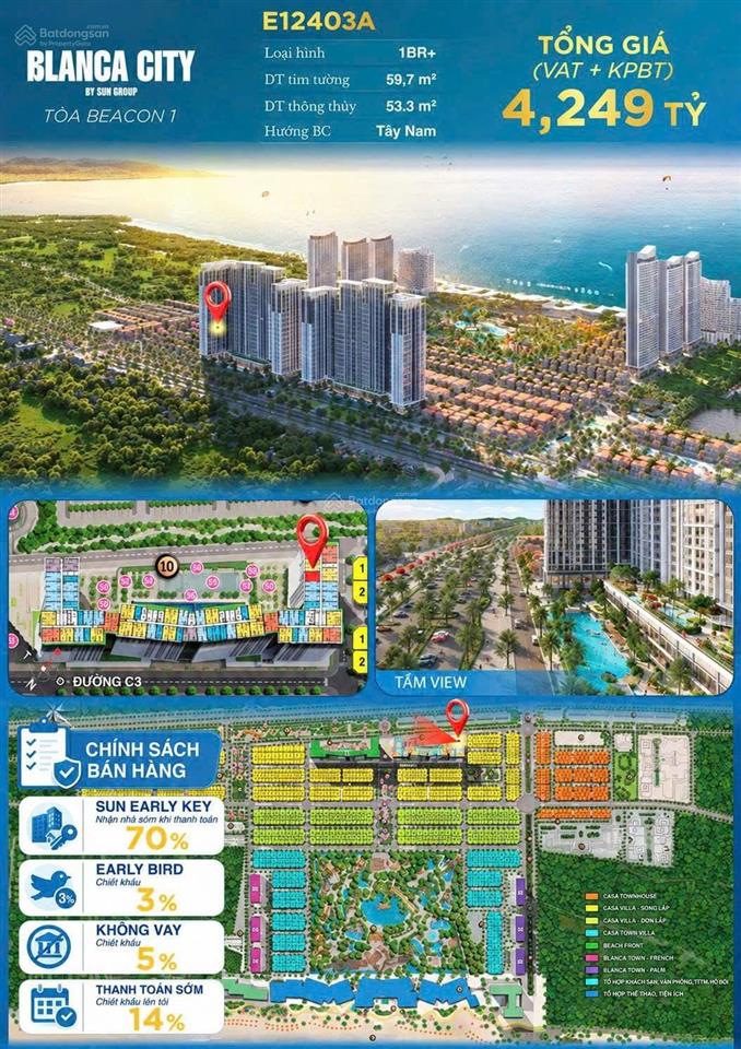 Продаётся недвижимость, 59 м², Thắng Tam