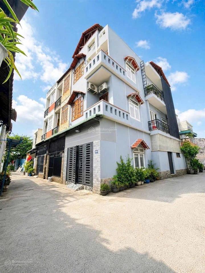 Nhà sát đặng văn bi thủ đức 62m2 3tầng góc 2 mặt thoáng 6pn hẻm xe hơi sổ hoàn công