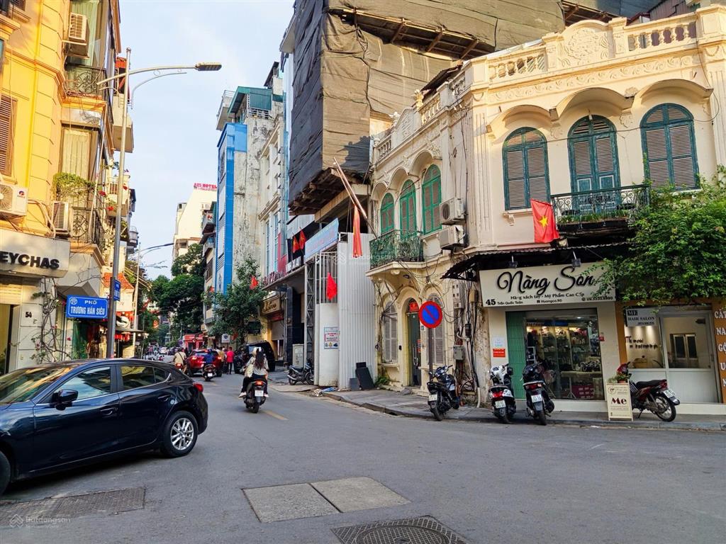 Viên ngọc mặt phố trương hán siêu 205,5m2 đất ở lâu dài