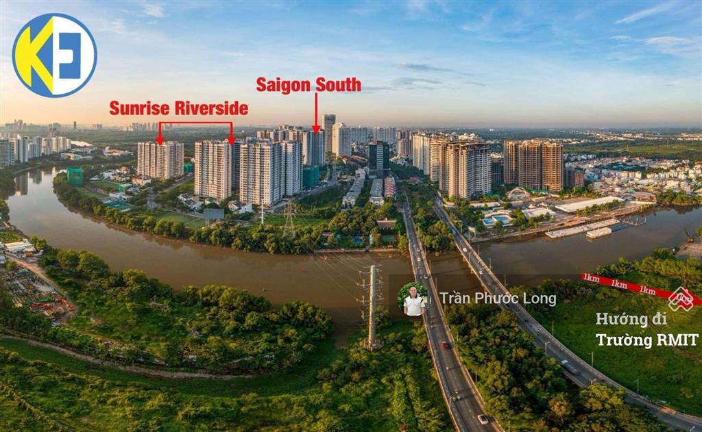 Chính chủ cần bán sunrise riverside | 99 m2 | view đẹp | giá bán 6,7 tỷ bao hết cách vivo city 1km
