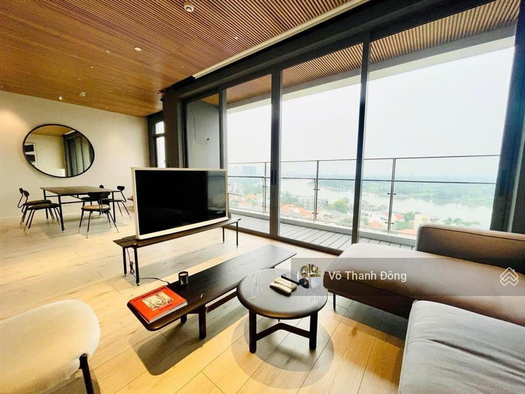 Bán 3 phòng ngủ 133m2 the nassim full nội thất hiện đại, view sông trực diện, giá 27 tỷ bao hết