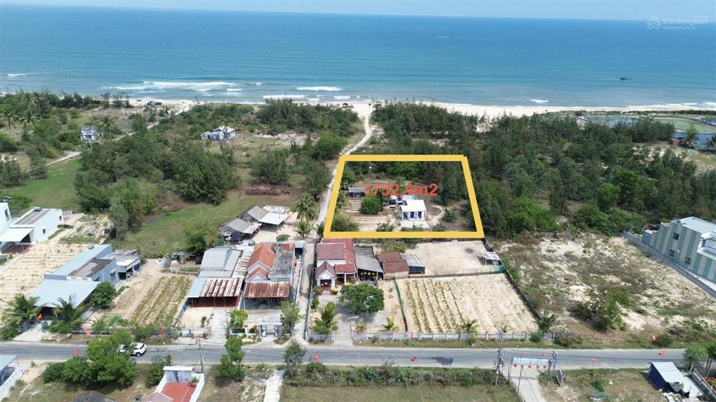 Cần bán mảnh đất vườn 1.700m2 cách biển 50m tại nam hội an, tp đà nẵng giá chưa đến 4 triệu/m2