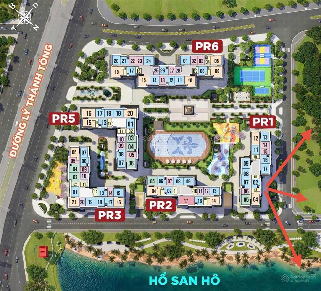 Pr1xx03. căn studio 27,1m2 pr1 giá 1850 thu về. hướng mát đông nam. tiêu chuẩn cao cấp