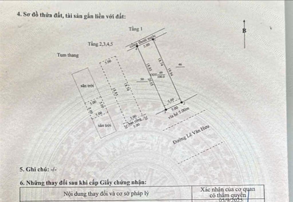 Bán tòa căn hộ 5 tầng đường lê văn hưu gần sông hàn gần tổ hợp khán đài pháo hoa đà nẵng