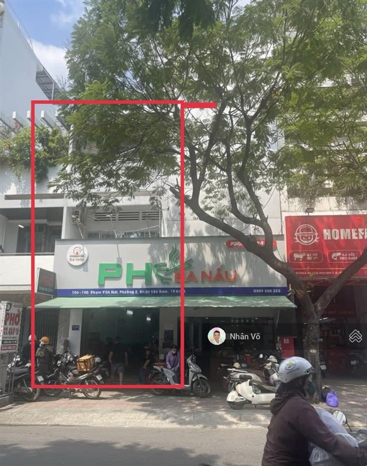 23 tỷ mt 108 phạm văn hai giữa nguyễn thị thu minh & lê văn sỹ. dt 4mx28m, 3 tầng. hđ 45tr/tháng
