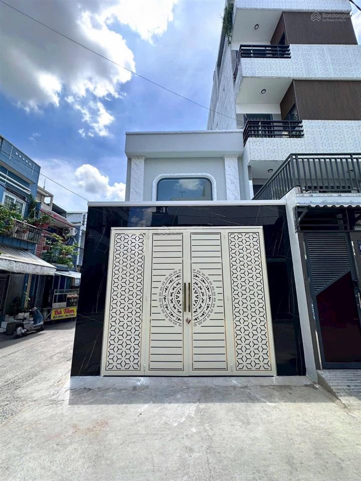 Nhà mới 5x14m hẻm 7m 3pn 4wc gara giá 6 tỷ, giáp aeon tân phú