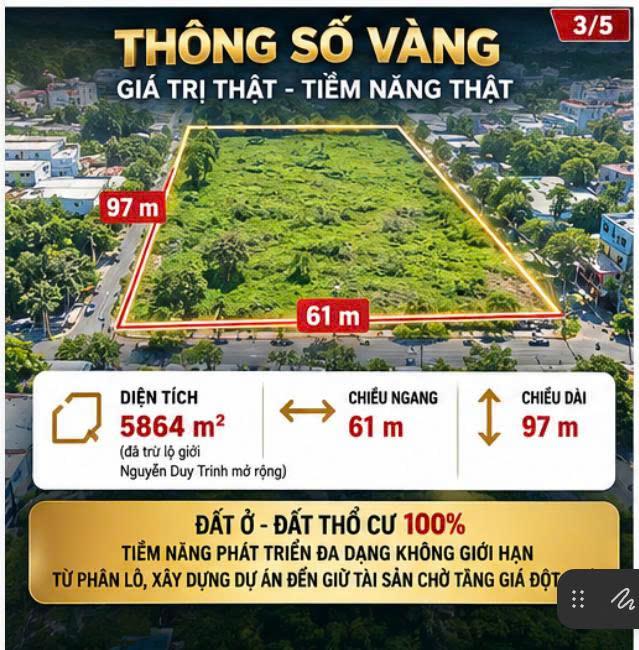 Bán Gấp Đất Lô Góc MT Nguyễn Duy Trinh, Phú Hữu Q9 - 5864m2, 598 tỷ