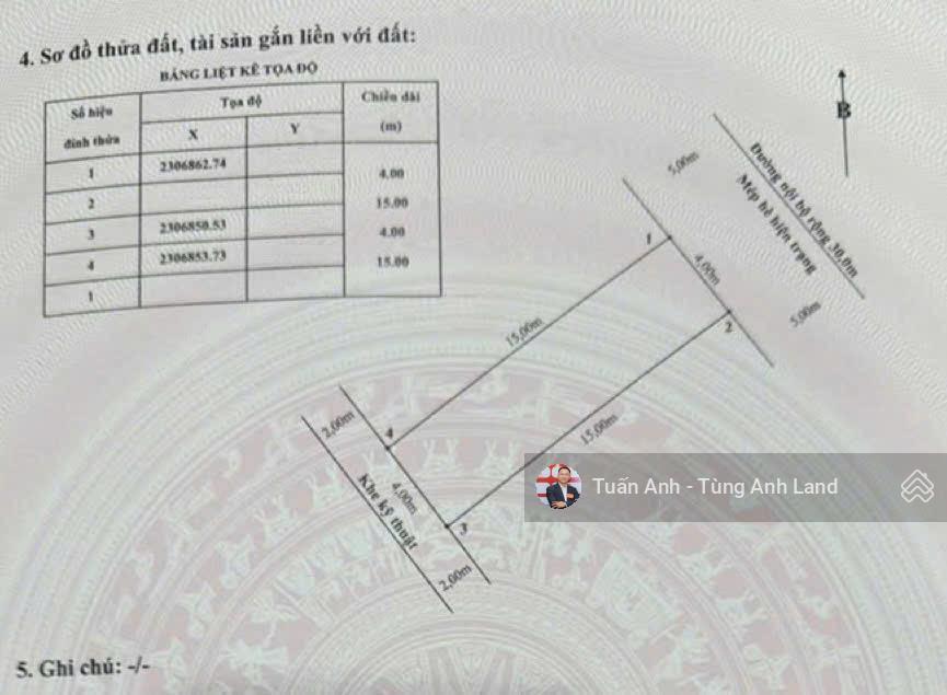 Bán lô đất đẹp 60m2 đường rộng 30m, lô 9 khu đô thị lê hồng phong