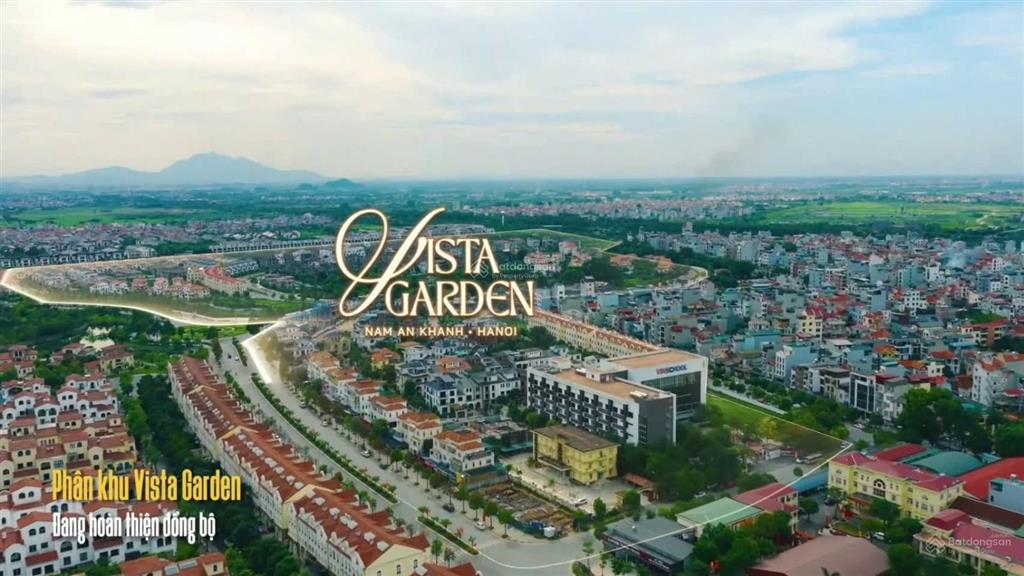 Bán căn nhà vườn 235m2 tại kđt nam an khánh cơ hội vàng bắt đáy mặt đường đôi 34m, giáp hồ lớn