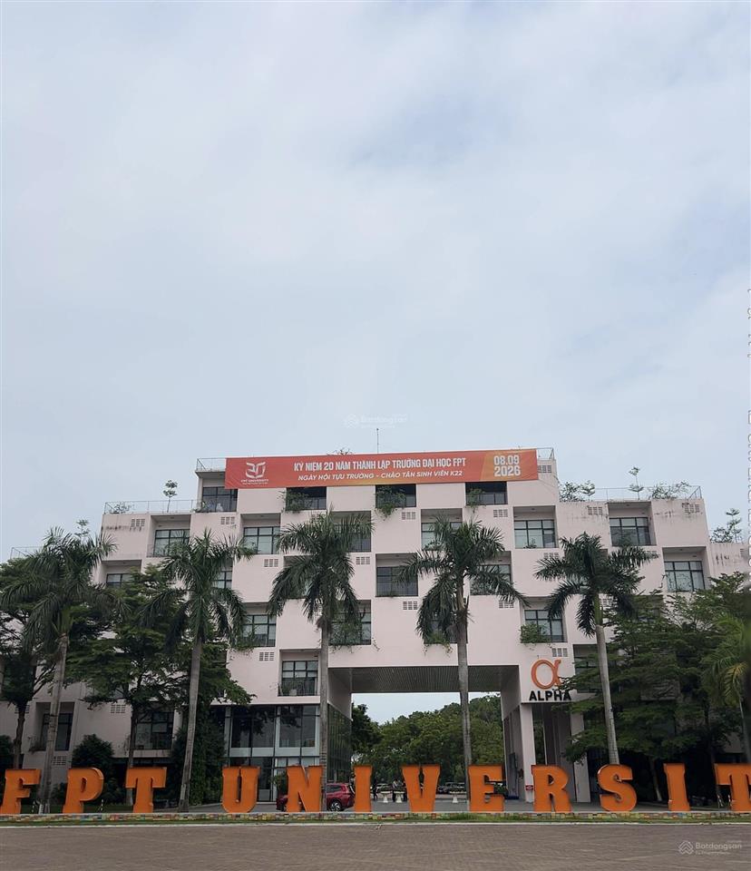 Bán đất phân lô hòa lạc 100m² full thổ cư, sát đh quốc gia, đường ô tô tránh, xây ccmn dòng tiền