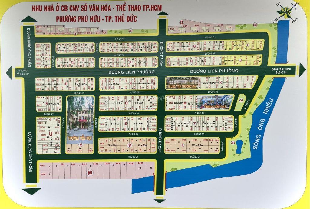 Bán lô đất biệt thự 2 mặt tiền, giá tốt, DA Sở Văn Hóa Thể Thao, phường Long Trường, Q9