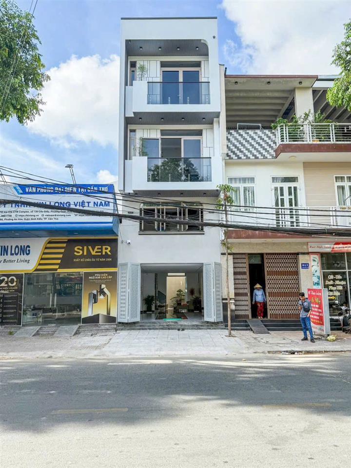 BÁN NHÀ TRỆT LỬNG 2 LẦU MẶT TIỀN ĐƯỜNG NGUYỄN ĐỆ , P. CÁI KHẾ MỚI, TP. CẦN THƠ.