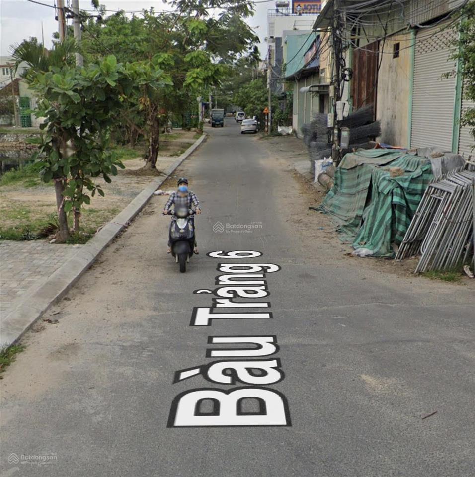 Cặp đất đường 5m5 bàu trảng 6, thanh khê diện tích 200m2 ngang 10m hướng đông nam